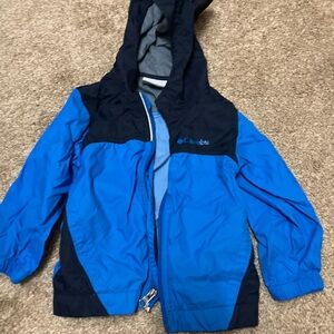 Columbia Kids Two-Tone Blue Raincoat